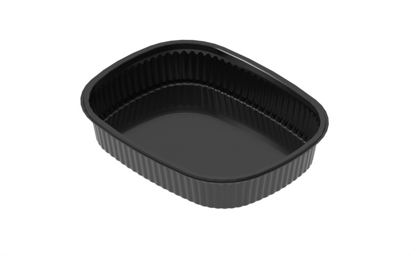 Ready Meal Tray Black