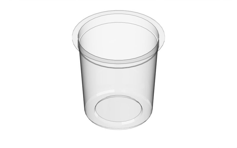 Round Tub and Lid